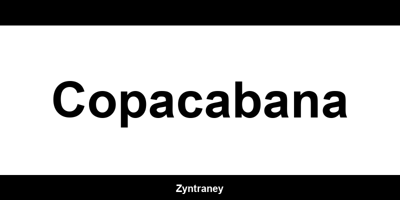 Telefone da Western Union em Copacabana